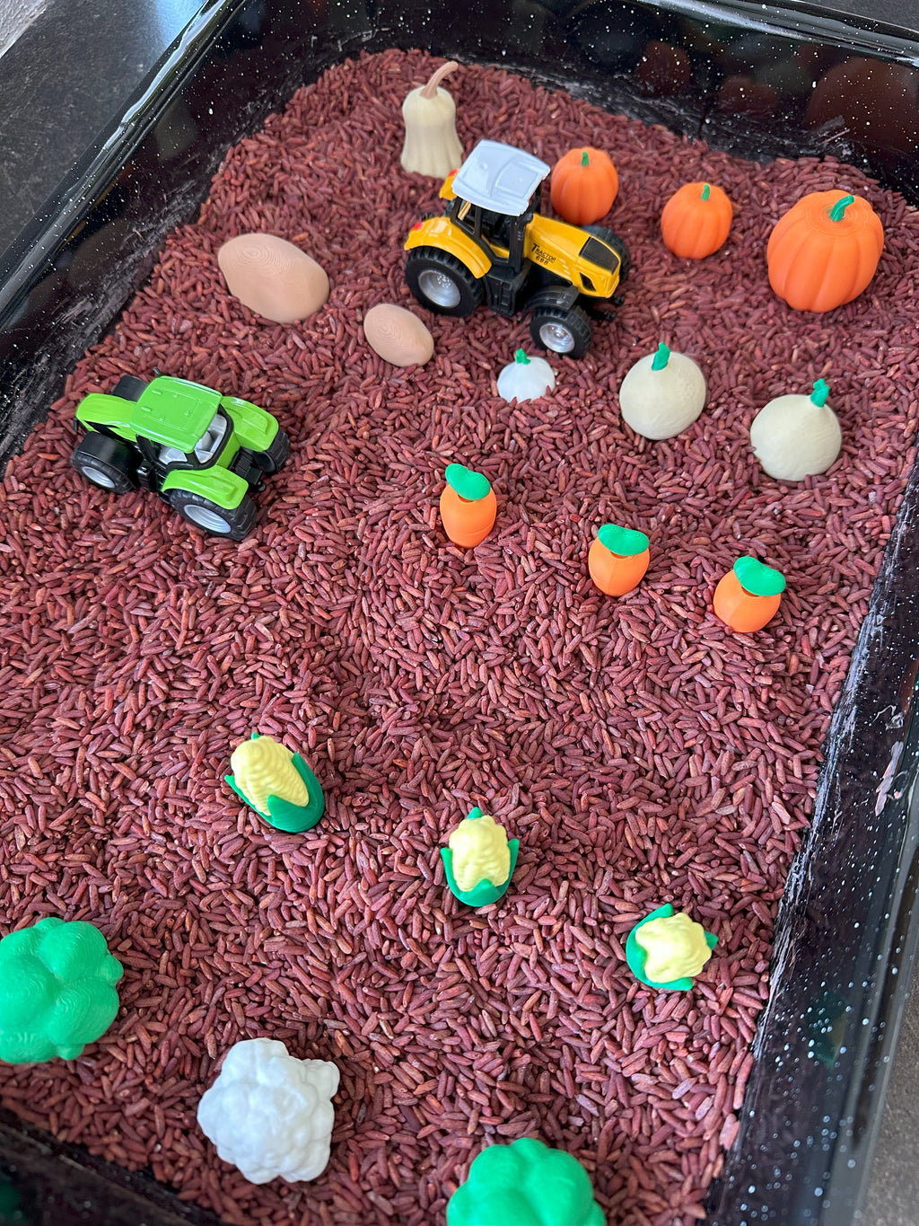 Montessori sortirni set – sadje in zelenjava