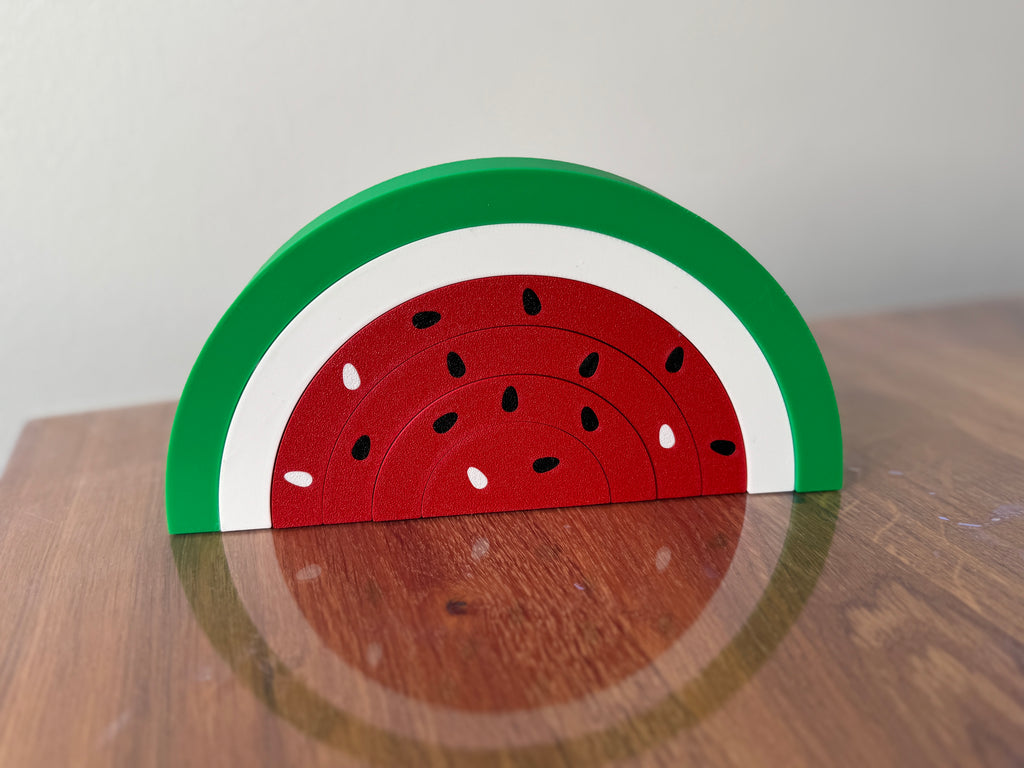 Montessori sestavljanka lubenica